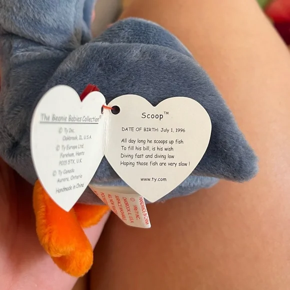 Ty scoop beanie baby